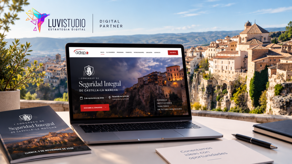 LuviStudio, Digital Partner del I Congreso de Seguridad Integral de Castilla-La Mancha