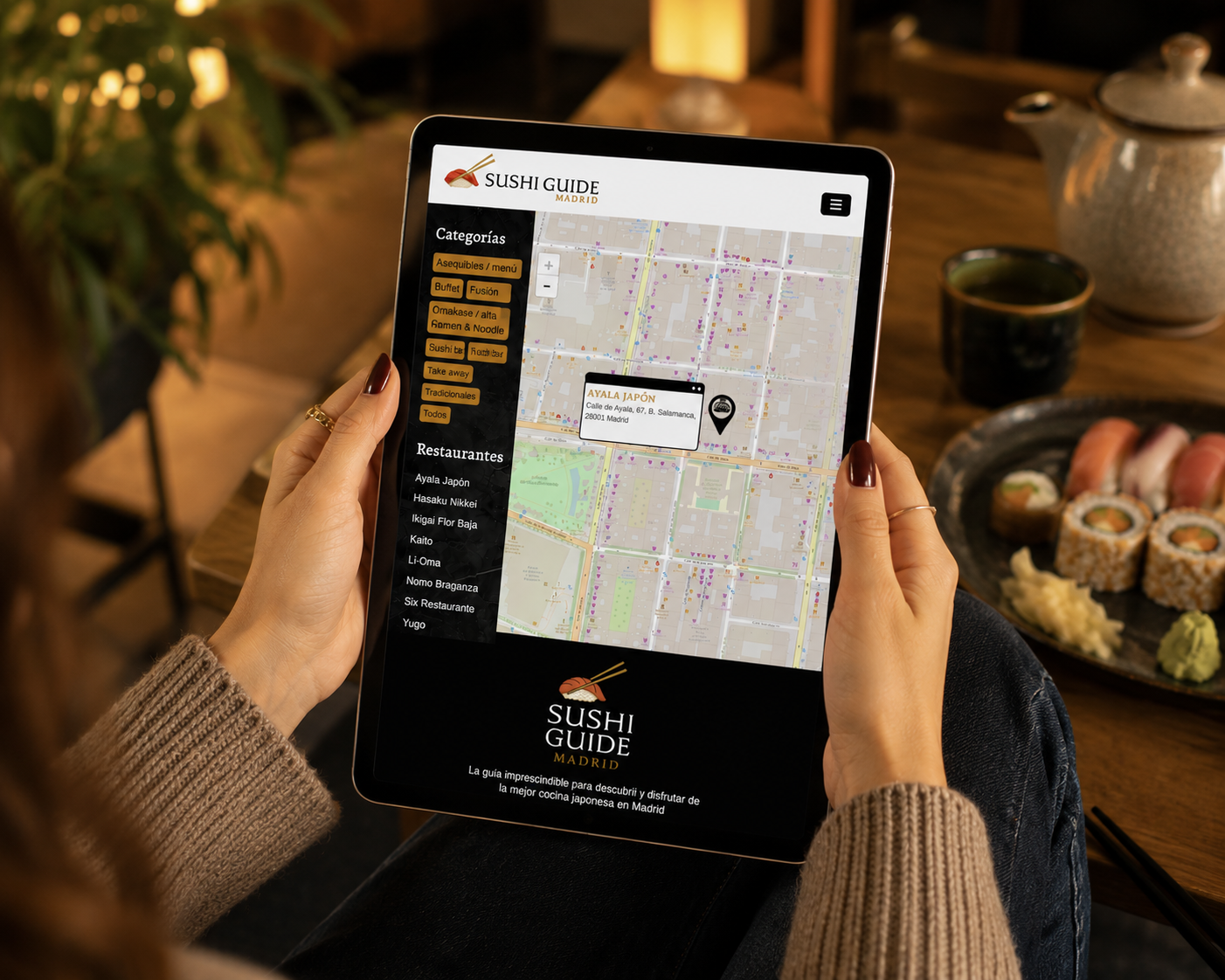 Proyecto de Luvi Studio: Sushi Guide Madrid