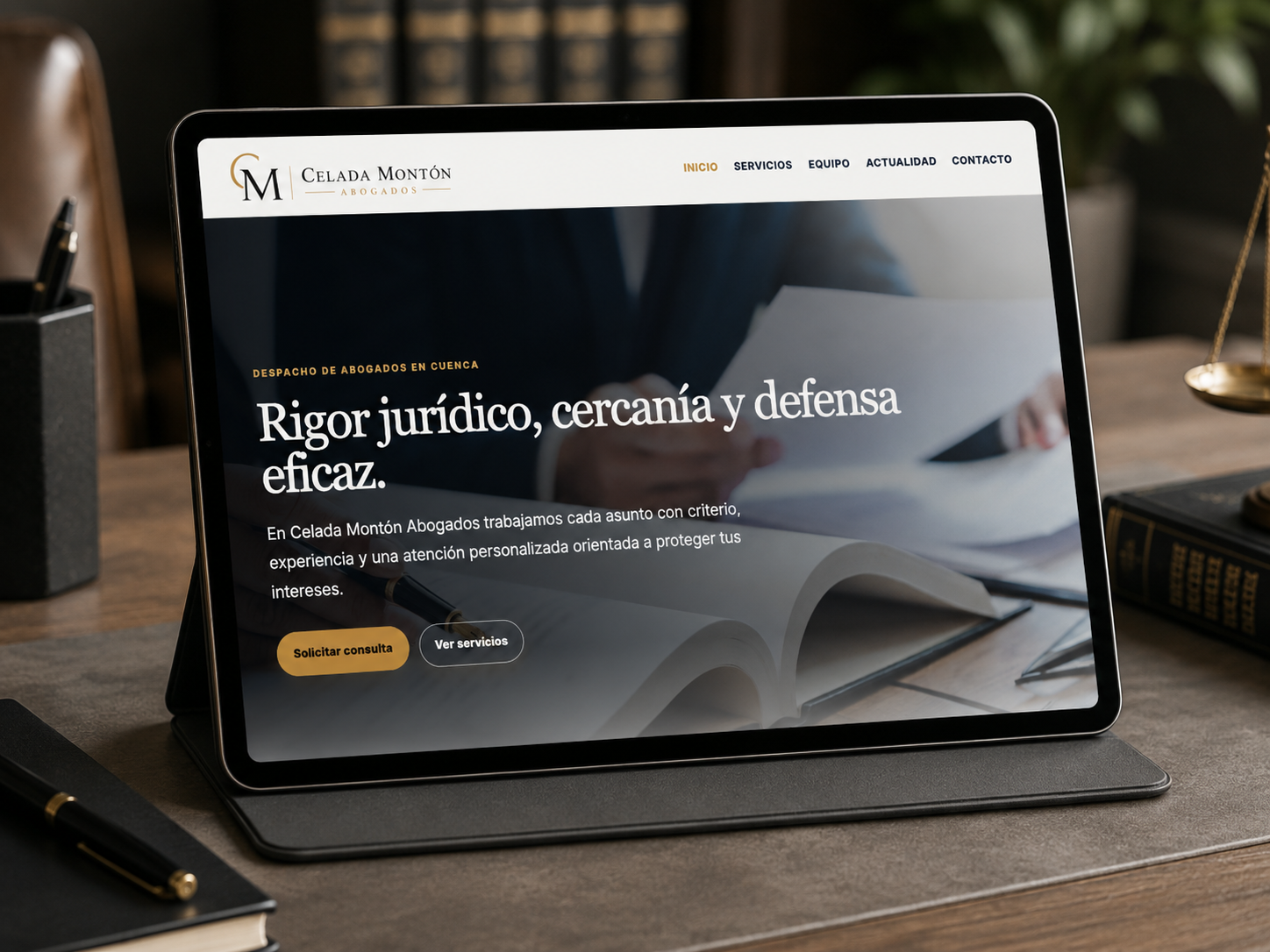 Proyecto de Luvi Studio: Celada Montón Abogados