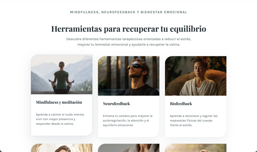 Espacio Liberum · Rediseño y desarrollo web, fotografía 2